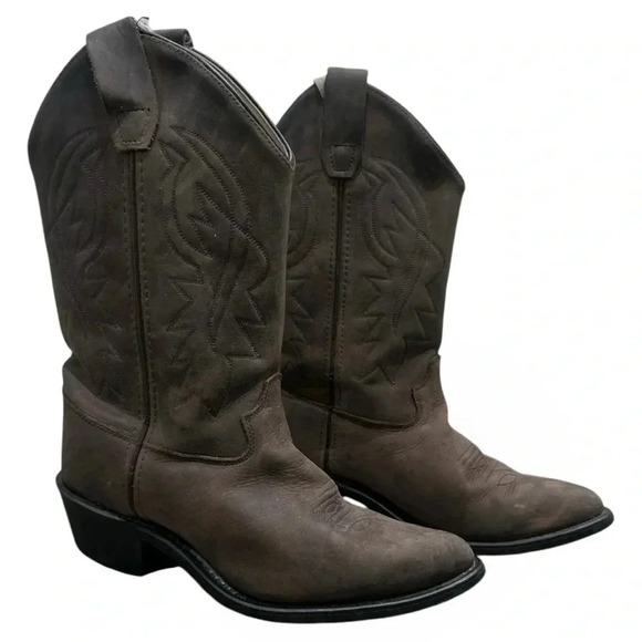 Cody James Women’s Brown Leather Western Cowboy Boots. Size 7 - Picture 3 of 9